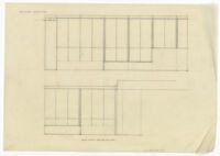 Beard House, elevations, Altadena, California, 1934