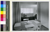 Mountain Home Air Force Base Housing, dining room, Boise, Idaho, 1950-1960