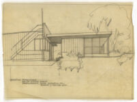 Beard House, addition to residence, Altadena, California, 1947