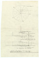 Architectural drawing, solar lighting fixture