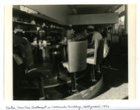 Laemmle Building, Coco Tree restaurant lunch counter, Los Angeles, California, 1932