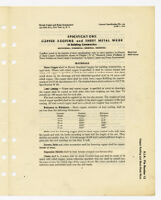 Specifications, sheet metal, undated, 02 of