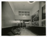 Catalina Island Ticket Office, interior, 1937