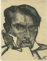 Self-Portrait of Richard Neutra, 1917