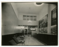 Catalina Island Ticket Office, interior, 1937