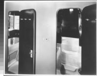 J. N. Brown House, interior copper bathroom in situ, Dymaxion