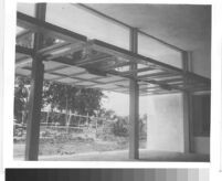 Home for Girls, view of tilt-up doors in classroom