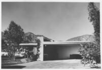 Artega House, exterior garage and front [photograph]