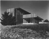 Davey House, exterior view from South [photograph]