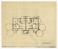 Channel Heights, plan for Type B apartment unit, San Pedro, California, 1941-1942