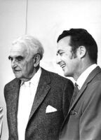 Richard J. Neutra and his son, Dion