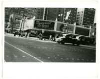 Laemmle Building, view of exterior looking across intersection, Los Angeles, California, 1932-1937