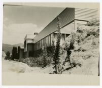 Mosk House, street front looking north, Los Angeles, California, 1933