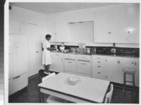 Evans Products Co., interior kitchen