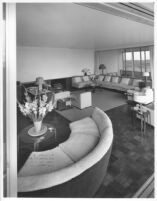 J. N. Brown House, interior social quarters, view looking in from doorway