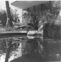 Adolph Brown House, exterior garden [photograph]