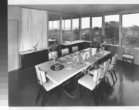 J. N. Brown House, interior dining room