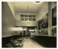 Catalina Island Ticket Office, interior, 1937