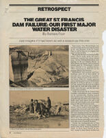 The Great St. Francis Dam Failure: Our First Major Water Disaster