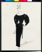 Cashin's illustrations of knit ensembles designed for Guttman Brothers. f06-11