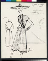 Cashin's illustrations of knit ensembles designed for Guttman Brothers. f04-03