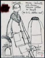 Cashin's illustrations of ready-to-wear designs for Russell Taylor, Fall 1980 collection. b048_f02-16