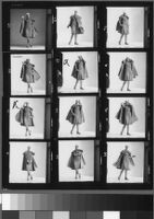 Contact sheets of Cashin's ready-to-wear designs for Sills and Co. Folder 1 of 2