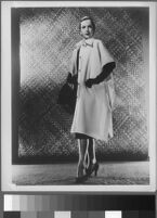 Black and white photographs of Cashin's ready-to-wear designs for Adler and Adler