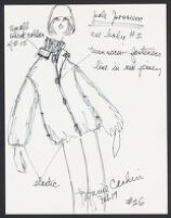 Cashin's illustrations of fur coat designs for R.R.G. f02-33