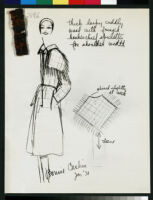 Cashin's ready-to-wear design illustrations for Sills and Co