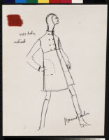 Cashin's ready-to-wear design illustrations for Sills and Co., 2 labeled for "Vogue."