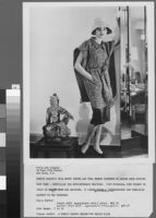 Black and white photographs of Cashin's ready-to-wear designs for Sills and Co., modeled in residential interiors including Cashin's New York apartment