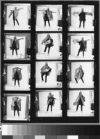 Contact sheets of Cashin's ready-to-wear designs for Sills and Co. Folder 1 of 2