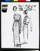 Cashin's ready-to-wear design illustrations for Sills and Co