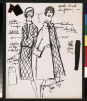 Cashin's ready-to-wear design illustrations for Sills and Co