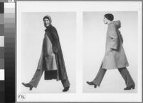 Black and white photographs of Cashin's ready-to-wear designs for Sills and Co. Folder 1 of 2