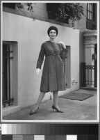 Black and white photographs of Cashin's ready-to-wear designs for Sills and Co