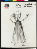 Cashin's illustrations of robe designs. b070_f05-11