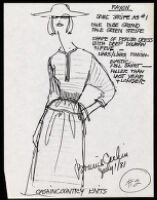 Cashin's illustrations of ready-to-wear designs for Russell Taylor. b058_f07-04