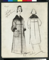 Cashin's illustrations of leather ready-to-wear designs for Sills and Co. f03-05