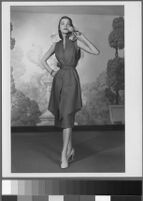 Black and white photographs of Cashin's ready-to-wear designs for Adler and Adler