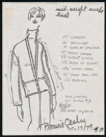 Cashin's illustrations of ready-to-wear designs for Alex Gropper. f08-10