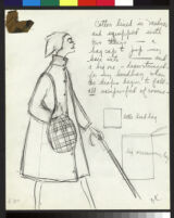 Cashin's illustrations of rainwear designs for Sills and Co. f01-19