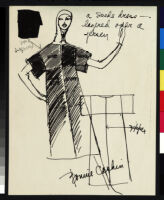 Cashin's ready-to-wear design illustrations for Sills and Co