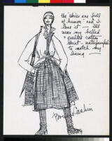 Cashin's ready-to-wear design illustrations for Russell Taylor