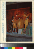 Photographs of Cashin's ready-to-wear designs for Sills and Co. featured in department store windows