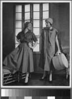 Black and white photographs of Cashin's ready-to-wear designs for Adler and Adler