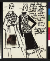 Cashin's ready-to-wear design illustrations for Sills and Co