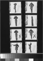 Contact sheets of Cashin's ready-to-wear designs for Sills and Co. Folder 2 of 2