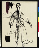 Cashin's ready-to-wear design illustrations for Sills and Co